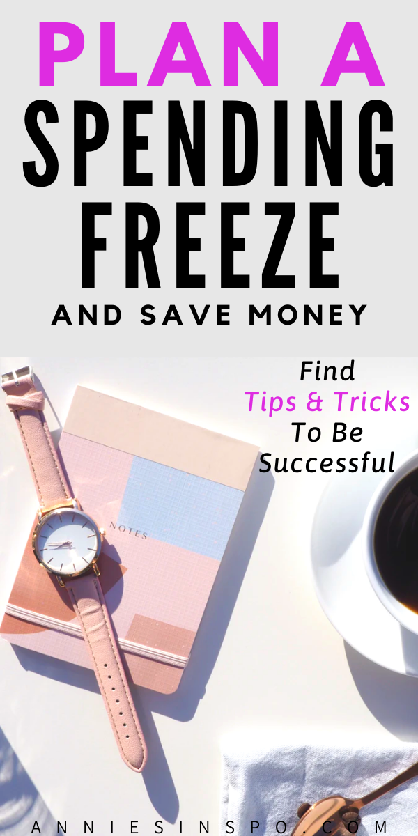 Plan a spending freeze