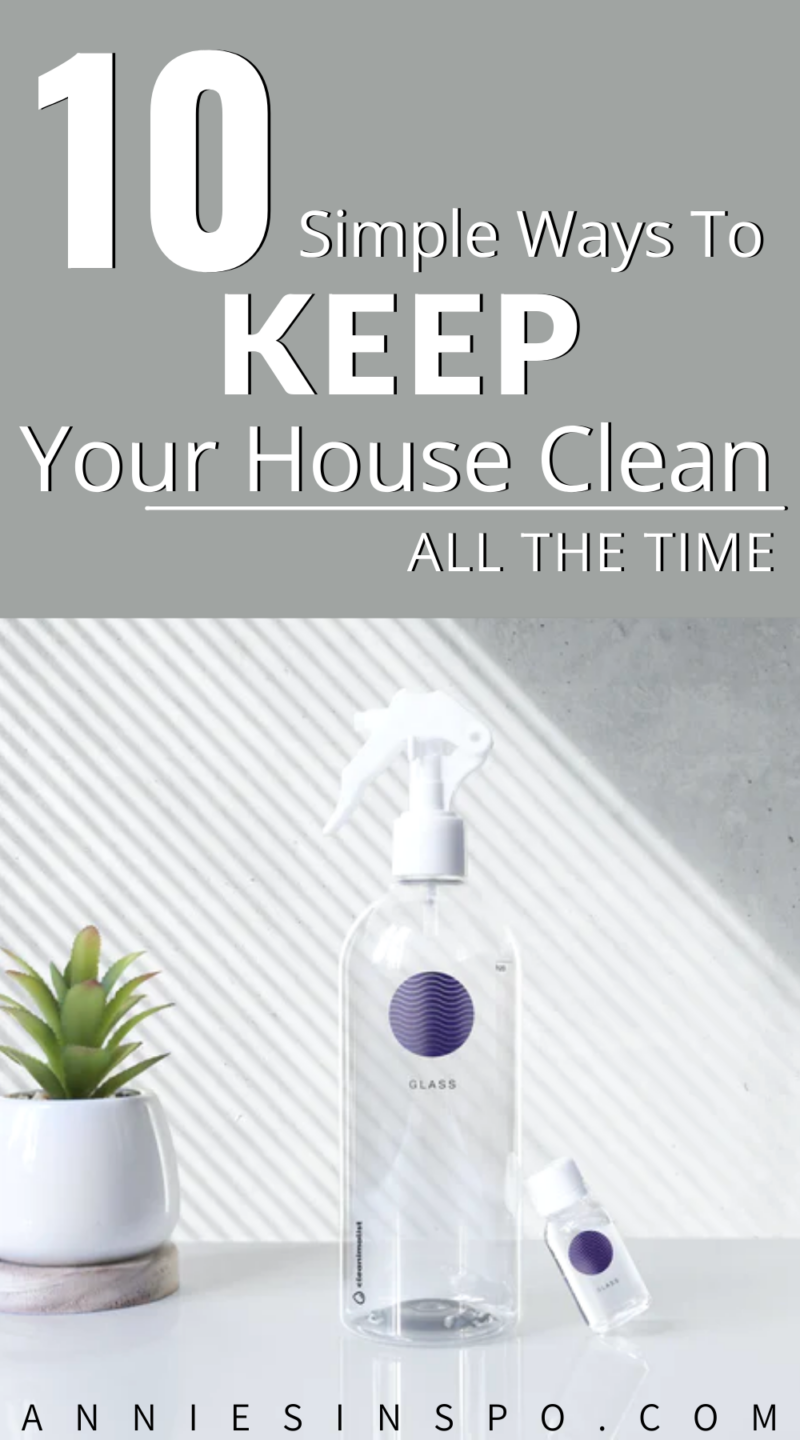 How To Keep Your House Clean