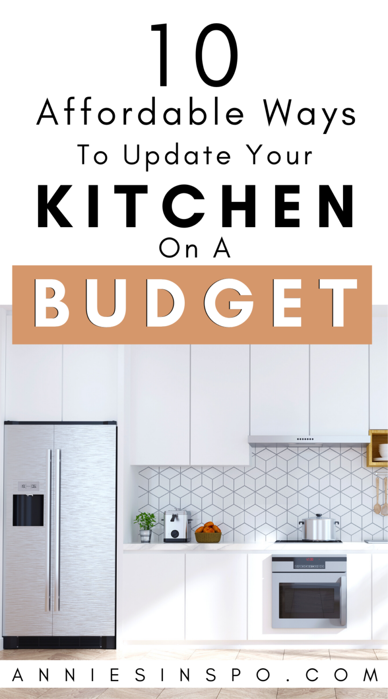 how to update your kitchen on a budget